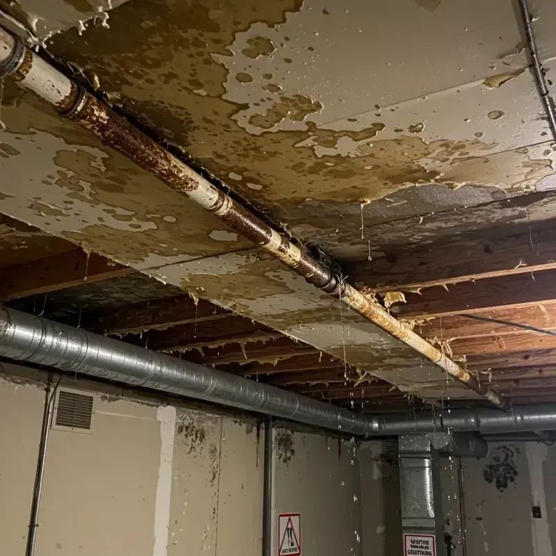 Ceiling Water Damage Repair in Charlestown, RI